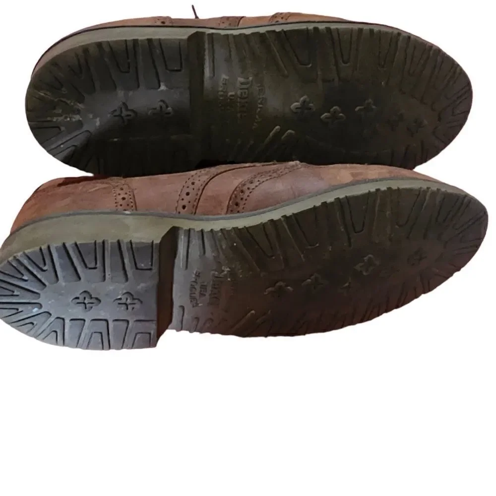 Men's DEXTER American Brogues Waterproof Leather Shoes Size 9.5‎